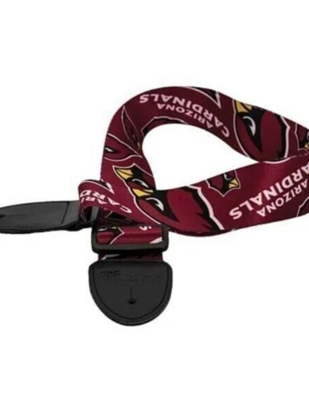 Arizona Cardinals Guitar Strap Premium Holder Woodrow Music NFL Official Merch